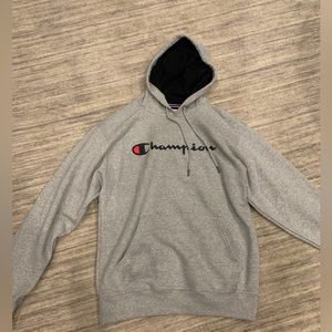 Champion gray hoodie